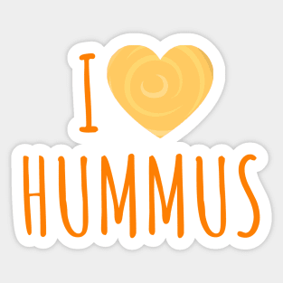 Hummus Lover | I Love Hummus Sticker